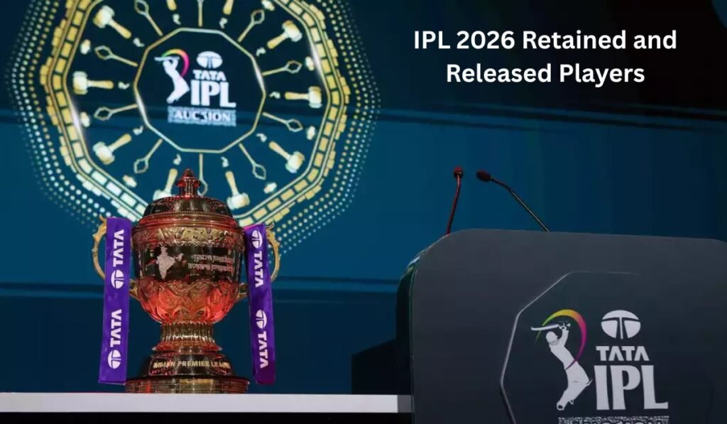 IPL 2026 | Full List of Players Retained and Released & Team Squads